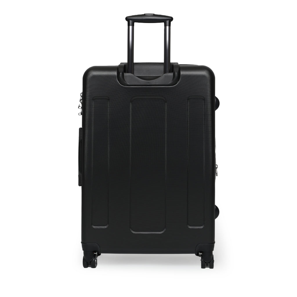 Glow Mushroom Suitcase — Fantasy Luggage with Neon Fungi Design