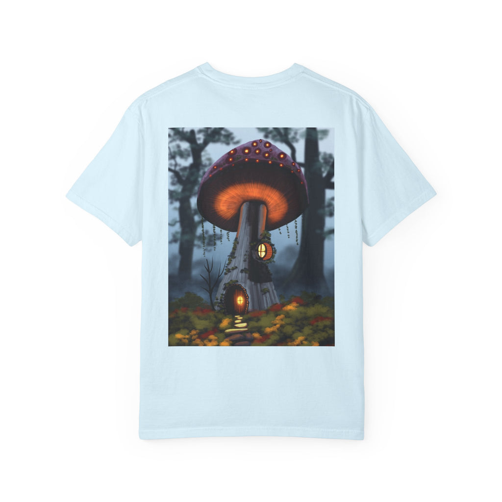 T-Shirt — "Authentic 64 Years" with Enchanted Mushroom Back Art
