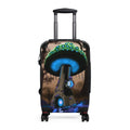 Glow Mushroom Suitcase — Fantasy Luggage with Neon Fungi Design