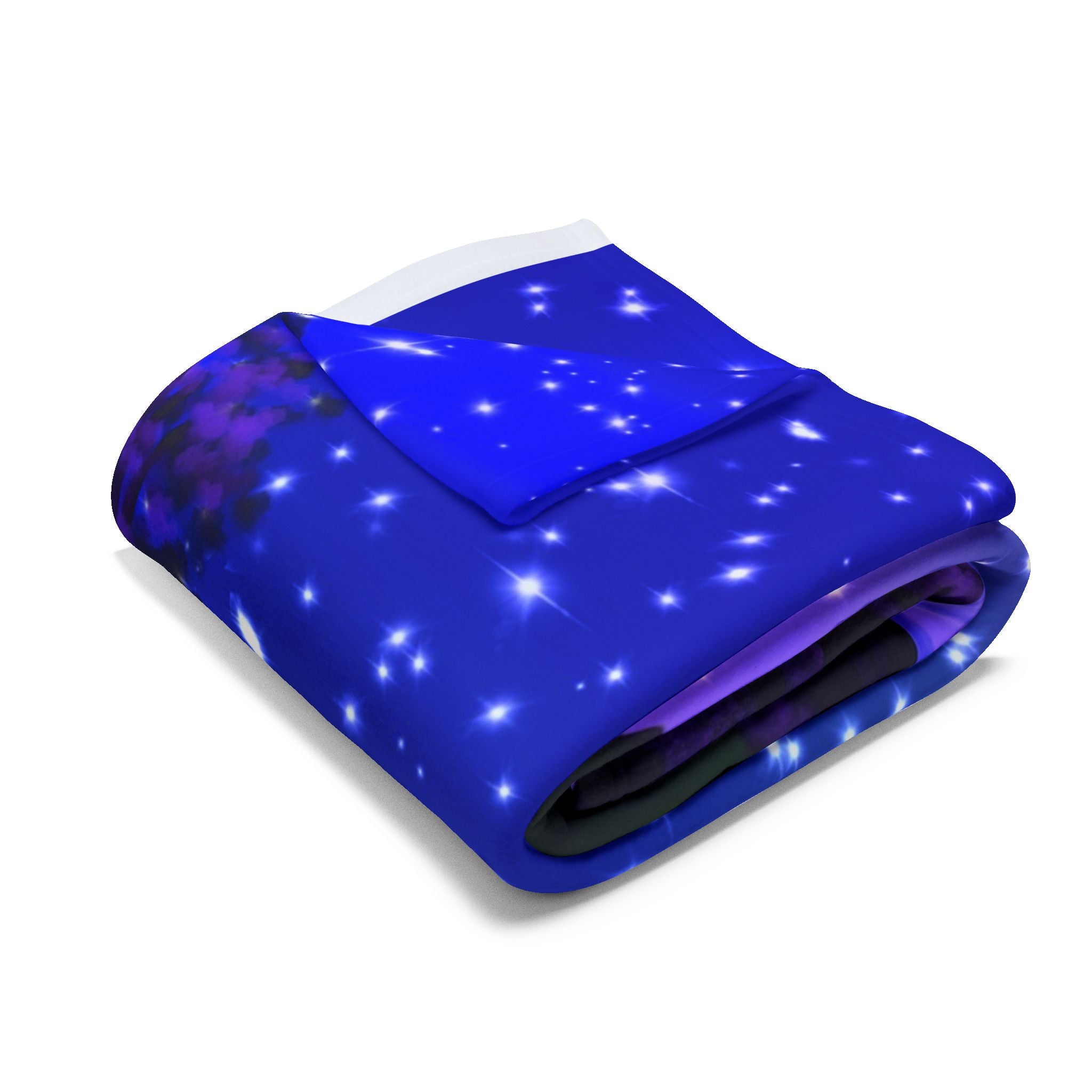 Arctic Fleece Blanket — Starry Night Coastal Tree Throw