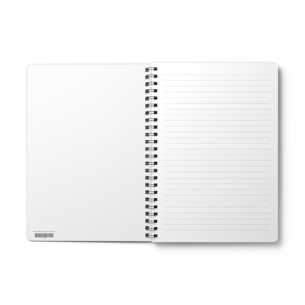 Sunset Desert A5 Wirobound Notebook — Lined Journal for Travel Notes & Daily Planning