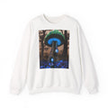 Magic Mushroom Crewneck Sweatshirt - Neon Mushroom Forest Graphic