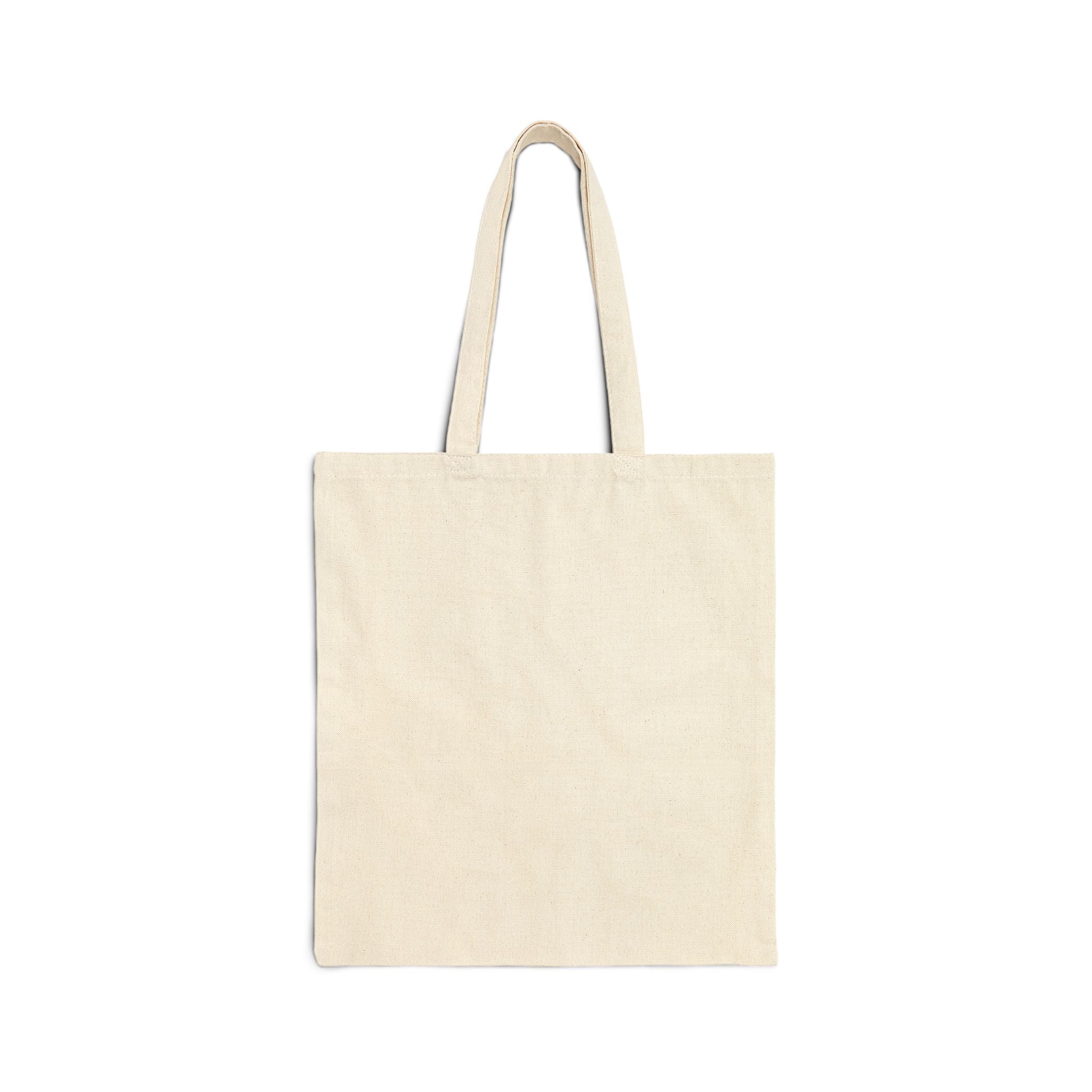Skull & Rose Tote Bag — Gothic Canvas Shopper for Everyday, Concerts & Halloween