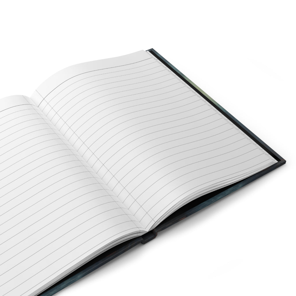 Haunted Castle Hardcover Journal — Gothic Sunset Writing Notebook