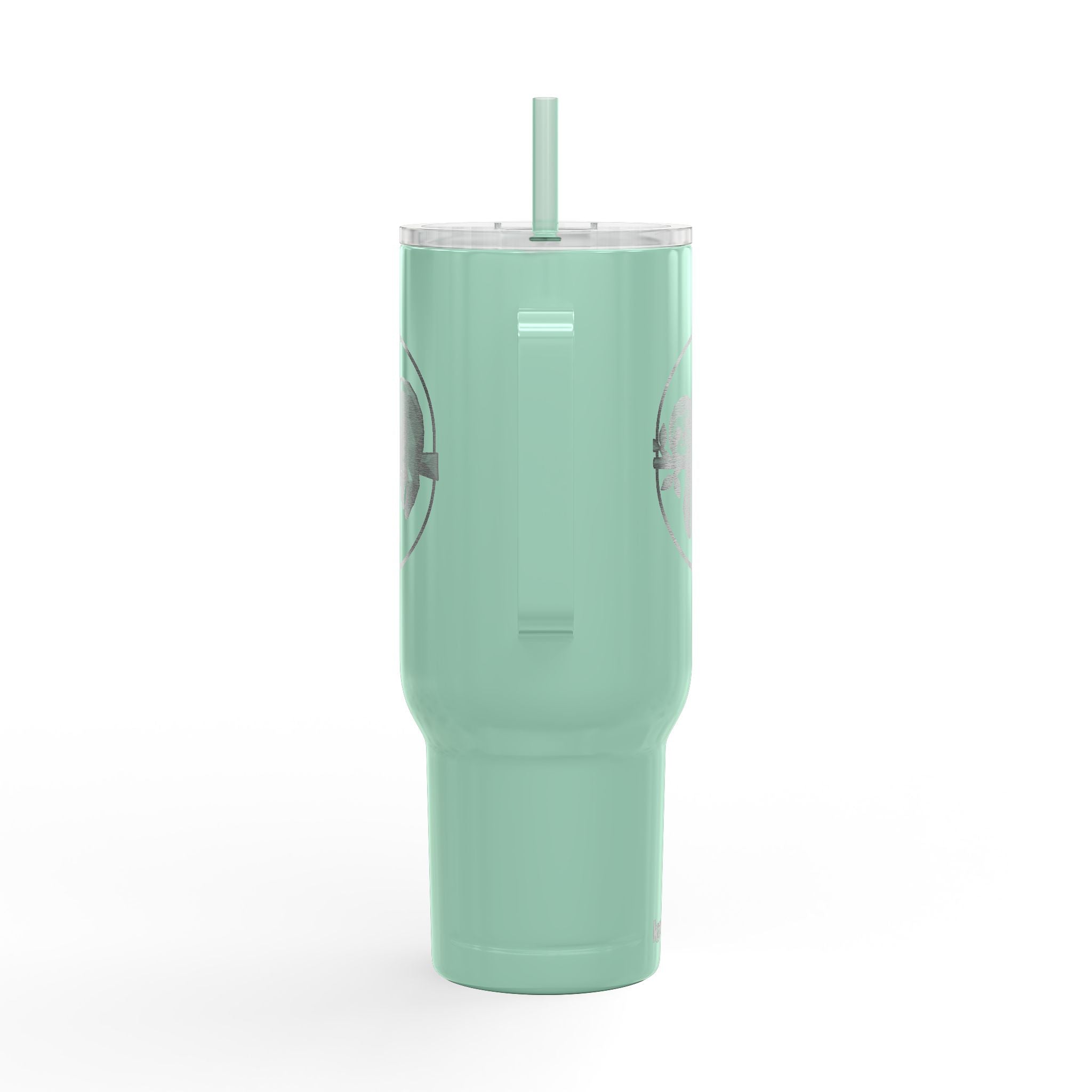 40oz Engraved Insulated Tumbler with Lid — Sloth Design