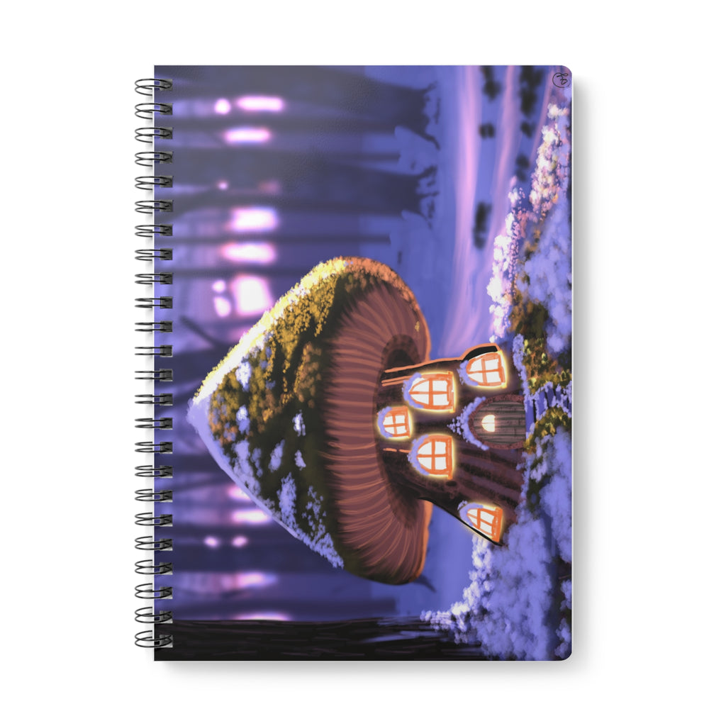 Wirobound Softcover A5 Notebook — Lined Spiral Journal for Notes & Planning