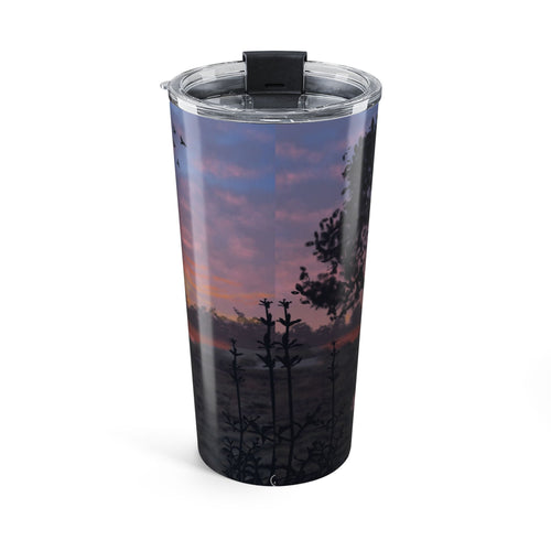20oz Sunset Tumbler – Scenic Lake Sunset Travel Mug