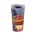 20oz Sunset Tumbler – Scenic Lake Sunset Travel Mug
