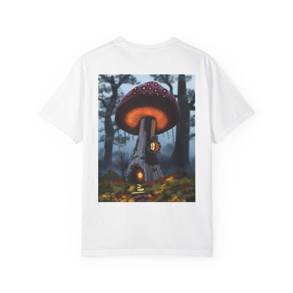 T-Shirt — "Authentic 64 Years" with Enchanted Mushroom Back Art
