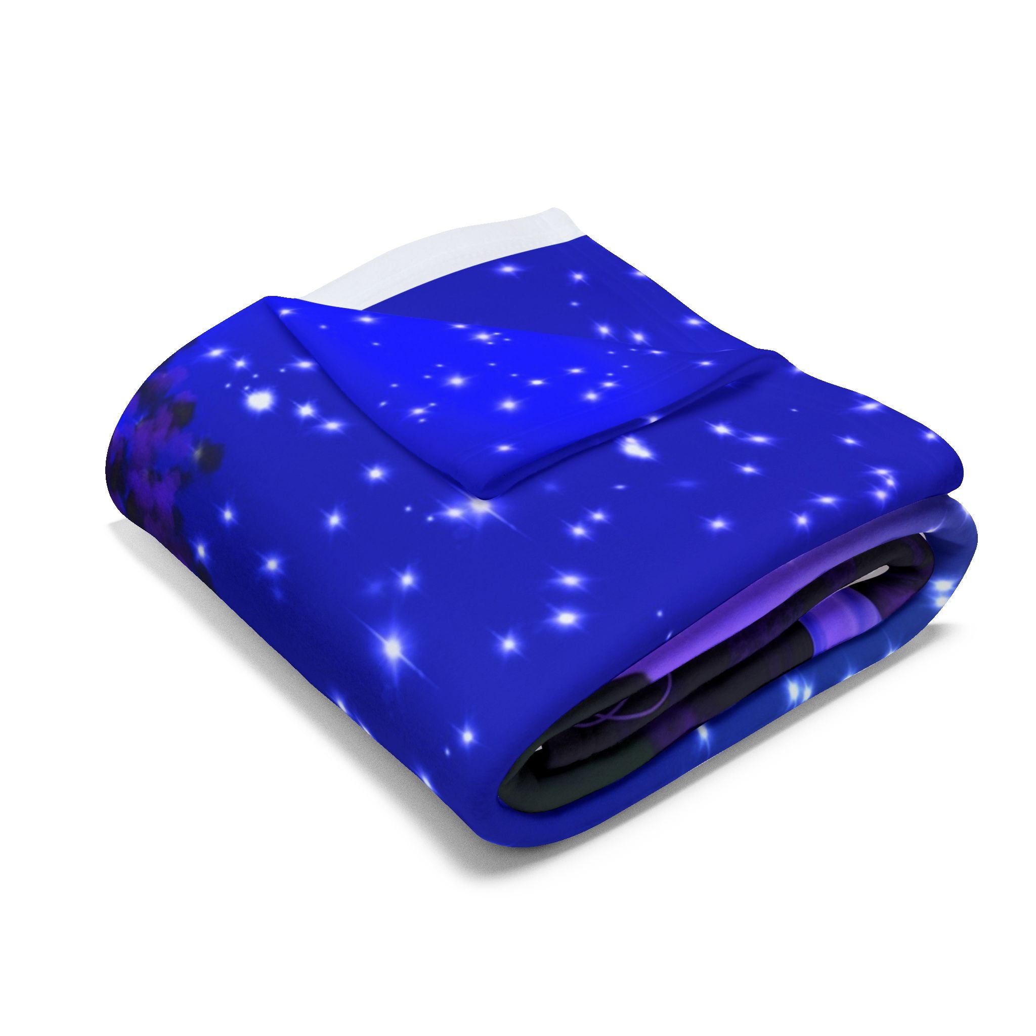Arctic Fleece Blanket — Starry Night Coastal Tree Throw