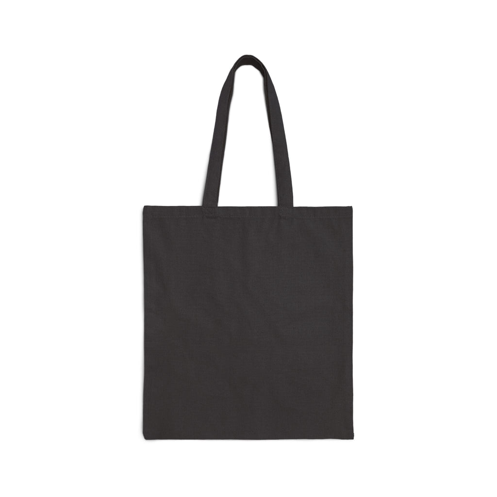 Skull & Rose Tote Bag — Gothic Canvas Shopper for Everyday, Concerts & Halloween