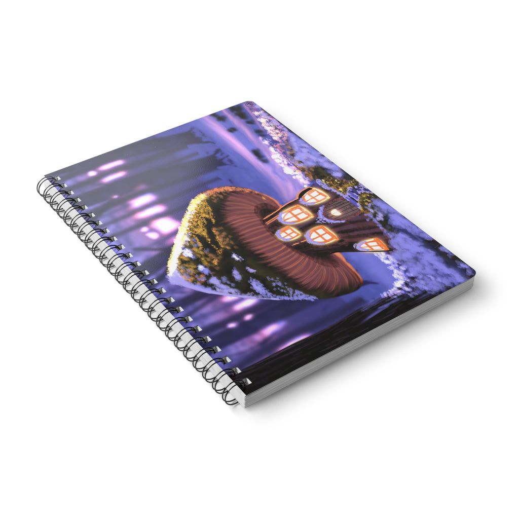 Wirobound Softcover A5 Notebook — Lined Spiral Journal for Notes & Planning