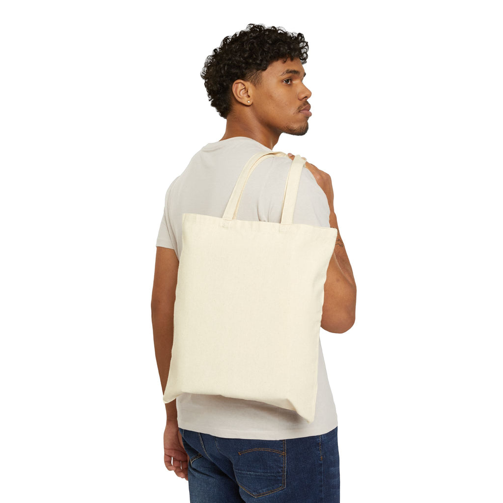 Skull & Rose Tote Bag — Gothic Canvas Shopper for Everyday, Concerts & Halloween