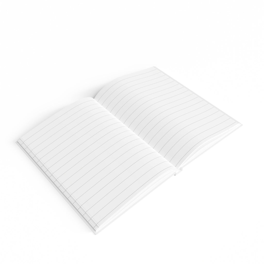 Mushroom Cottage Ruled Journal — Glowing Forest Fantasy Notebook